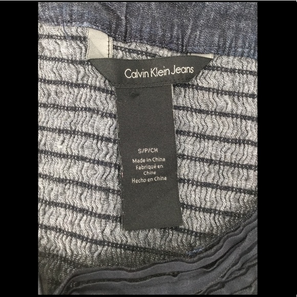 Calvin Klein PS Blue Sleeveless Mini Dress - Picture 7 of 11